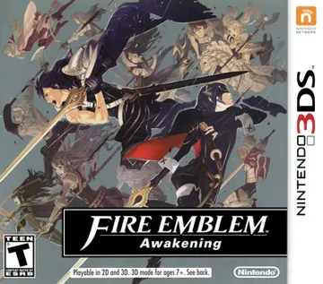 Fire Emblem - Awakening (Usa) box cover front